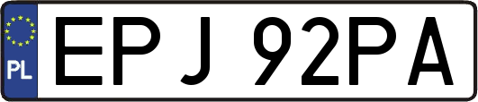 EPJ92PA