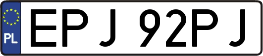 EPJ92PJ