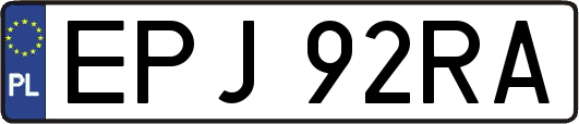 EPJ92RA