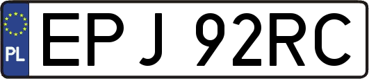 EPJ92RC