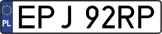 EPJ92RP