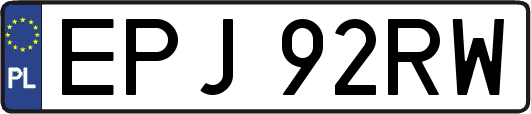 EPJ92RW