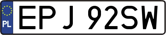 EPJ92SW