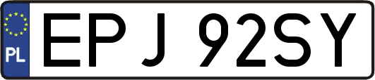 EPJ92SY