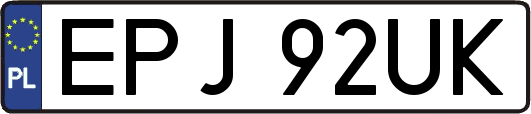 EPJ92UK