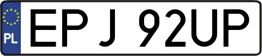 EPJ92UP