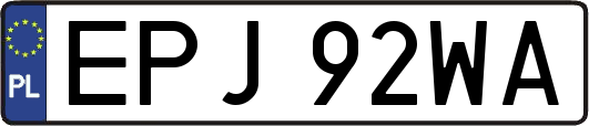 EPJ92WA