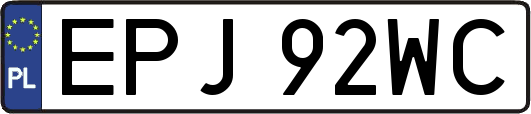 EPJ92WC