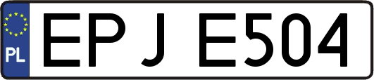 EPJE504