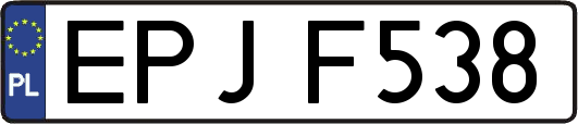EPJF538