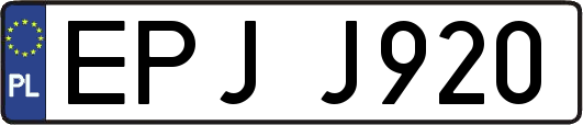 EPJJ920