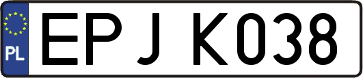 EPJK038