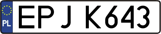 EPJK643