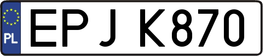 EPJK870