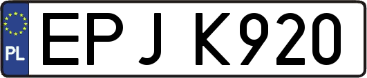 EPJK920