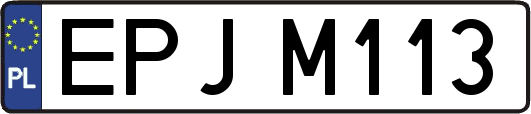 EPJM113