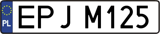 EPJM125