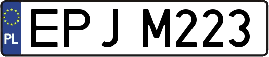 EPJM223