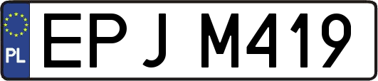 EPJM419