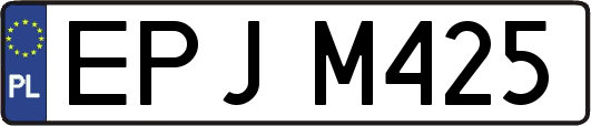 EPJM425
