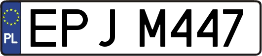 EPJM447