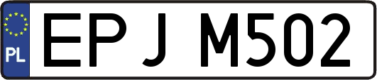 EPJM502