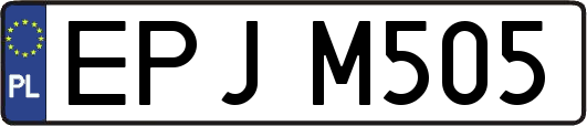 EPJM505