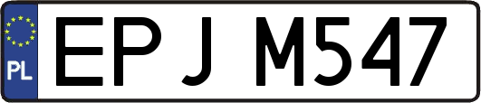 EPJM547