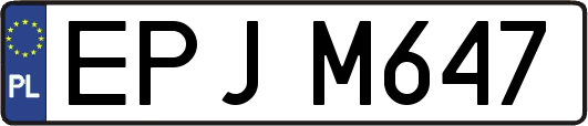 EPJM647
