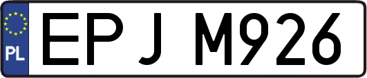 EPJM926