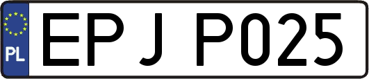 EPJP025