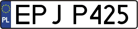 EPJP425