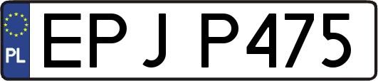 EPJP475