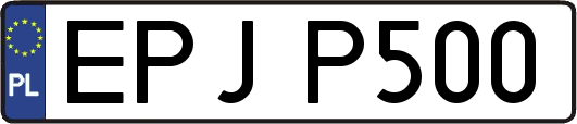 EPJP500