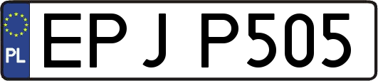 EPJP505