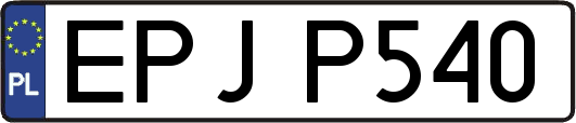 EPJP540
