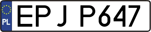 EPJP647