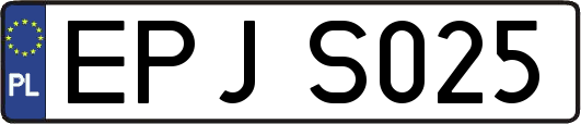 EPJS025
