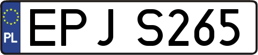EPJS265