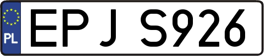 EPJS926