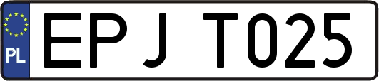 EPJT025