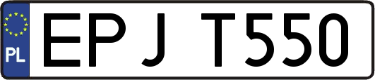 EPJT550