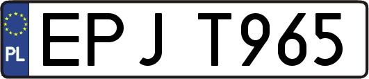 EPJT965