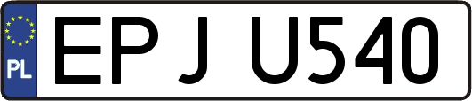 EPJU540