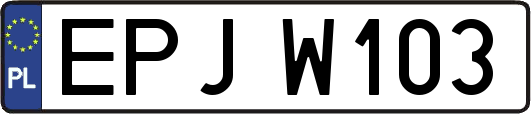 EPJW103