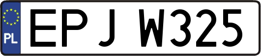 EPJW325