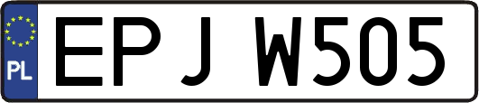 EPJW505