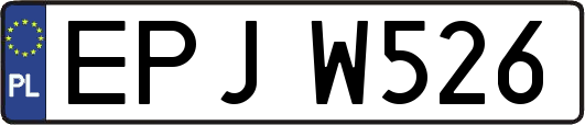 EPJW526