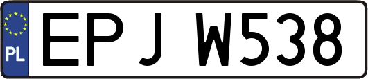 EPJW538