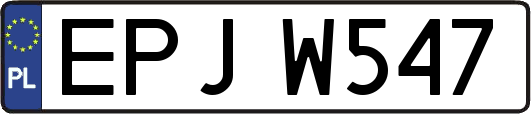 EPJW547